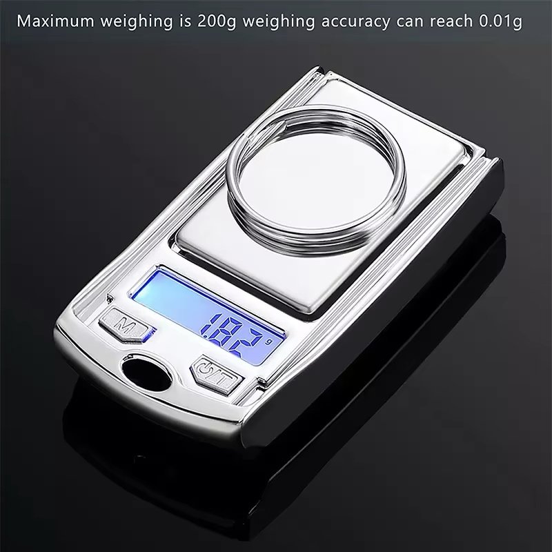 Miniature car key electronic scale pocket jewelry - 图片 7