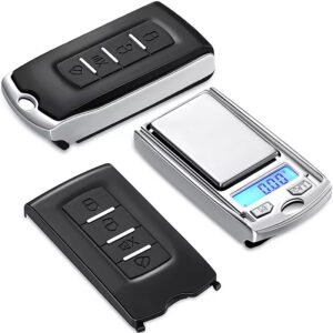Miniature car key electronic scale pocket jewelry