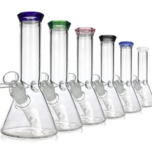 8" 10" glass water bong Beaker