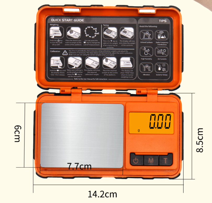 electronic scale pocket jewelry 200g/0.01g - 图片 2